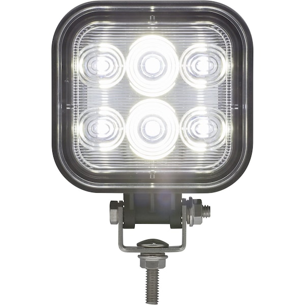 Optronics 6-Led Square Heavy Duty Work Light With Flood Beam; 4800 Lumens TLL70FB - main